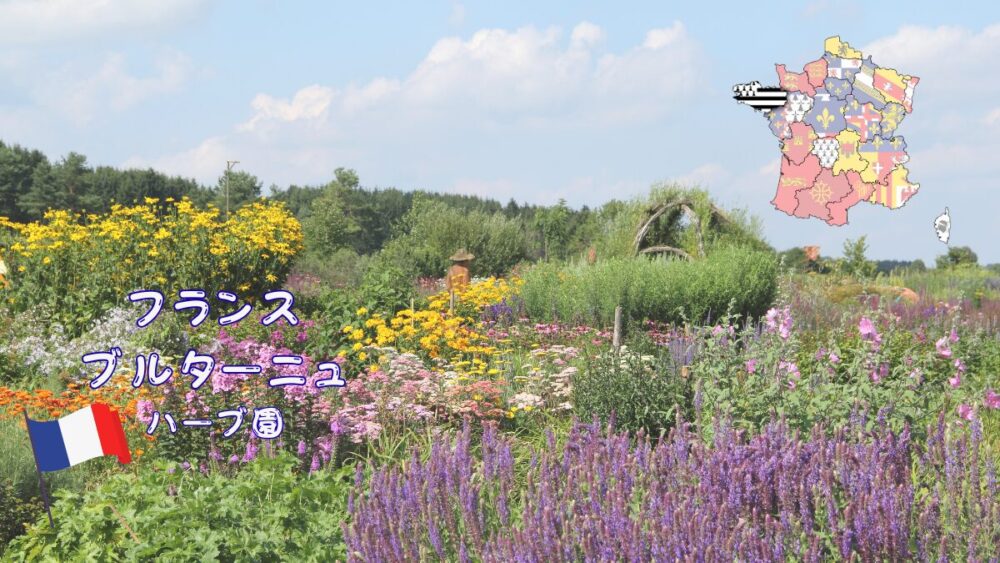 フランスのハーブ園