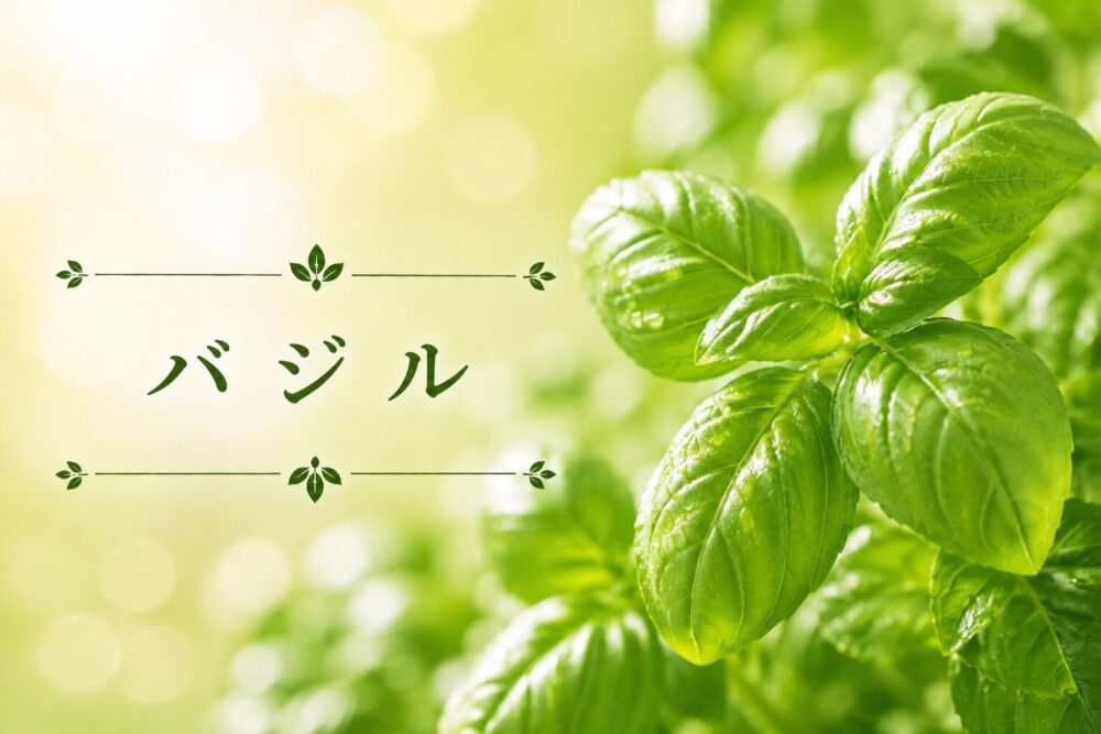 ハーブ事典　バジル